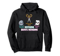 Nothing Beats Reading World Book Day Hoodie - Custom Art Print for Adults - T-Shirt, Sweatshirt, Hoodie