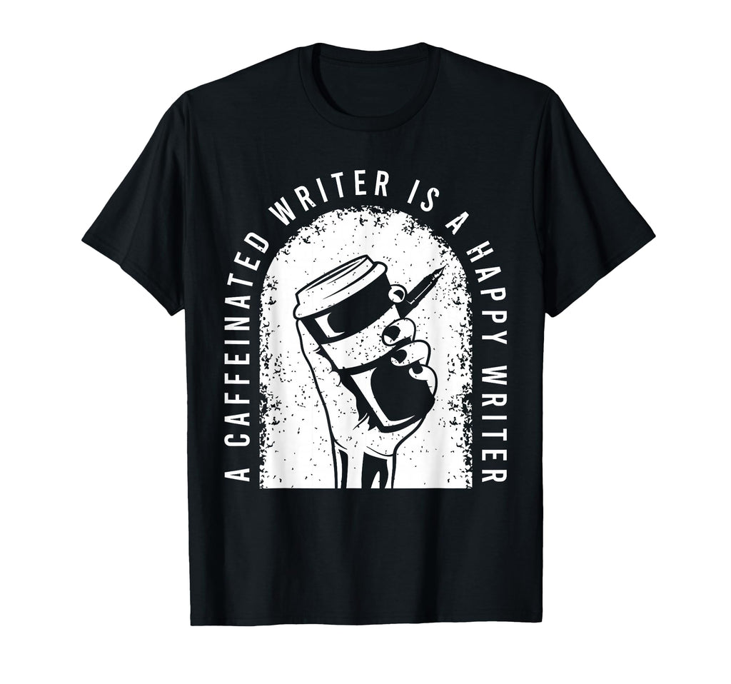 Writers Outfit Lover Coffee And Book T-Shirt - Aesthetic Graphic Men Women - T-Shirt, Sweatshirt, Hoodie