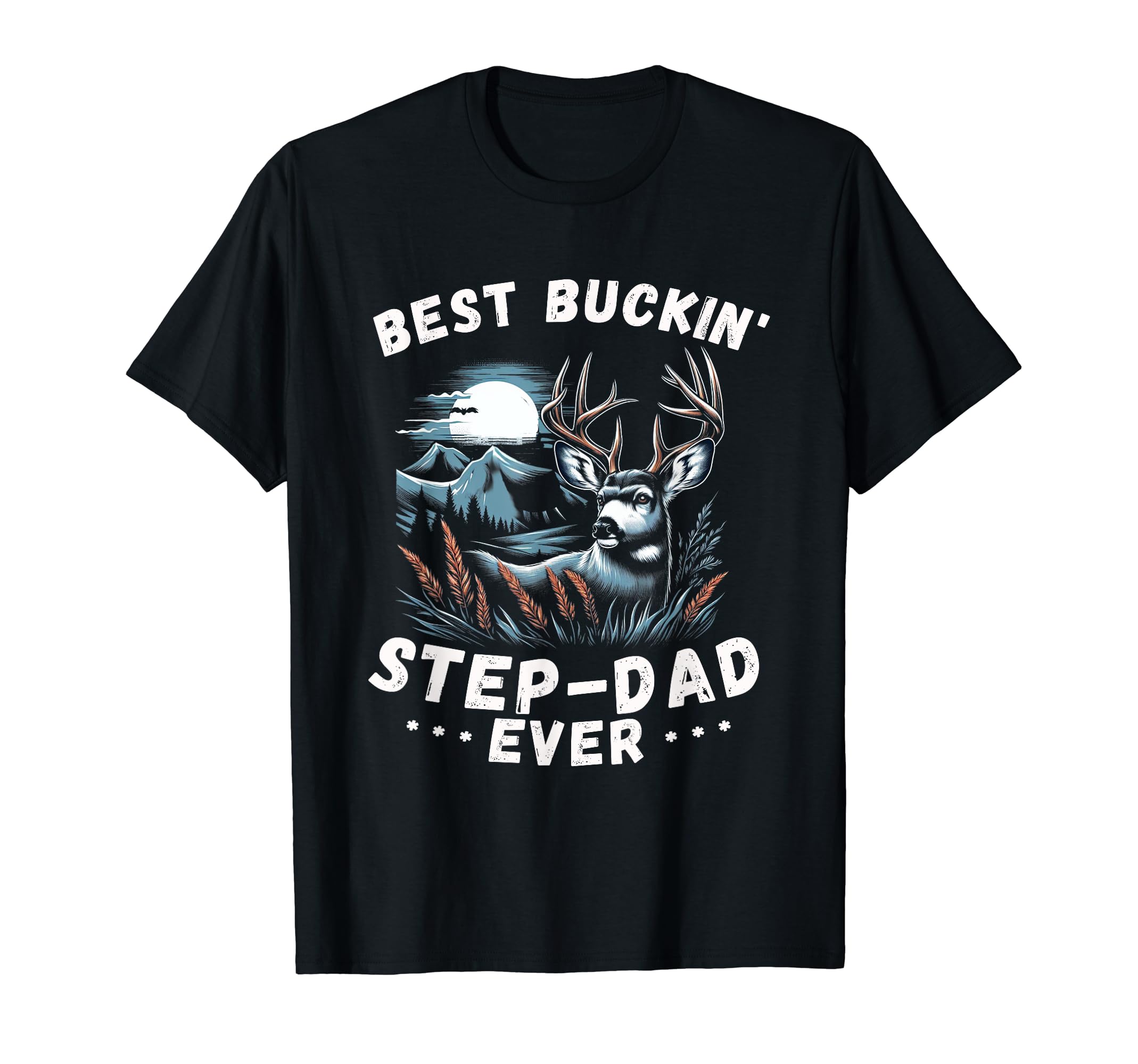 Mens Novelty Big Buck Fathers Day Best T-Shirt - Graphic Print for Adults - T-Shirt, Sweatshirt, Hoodie