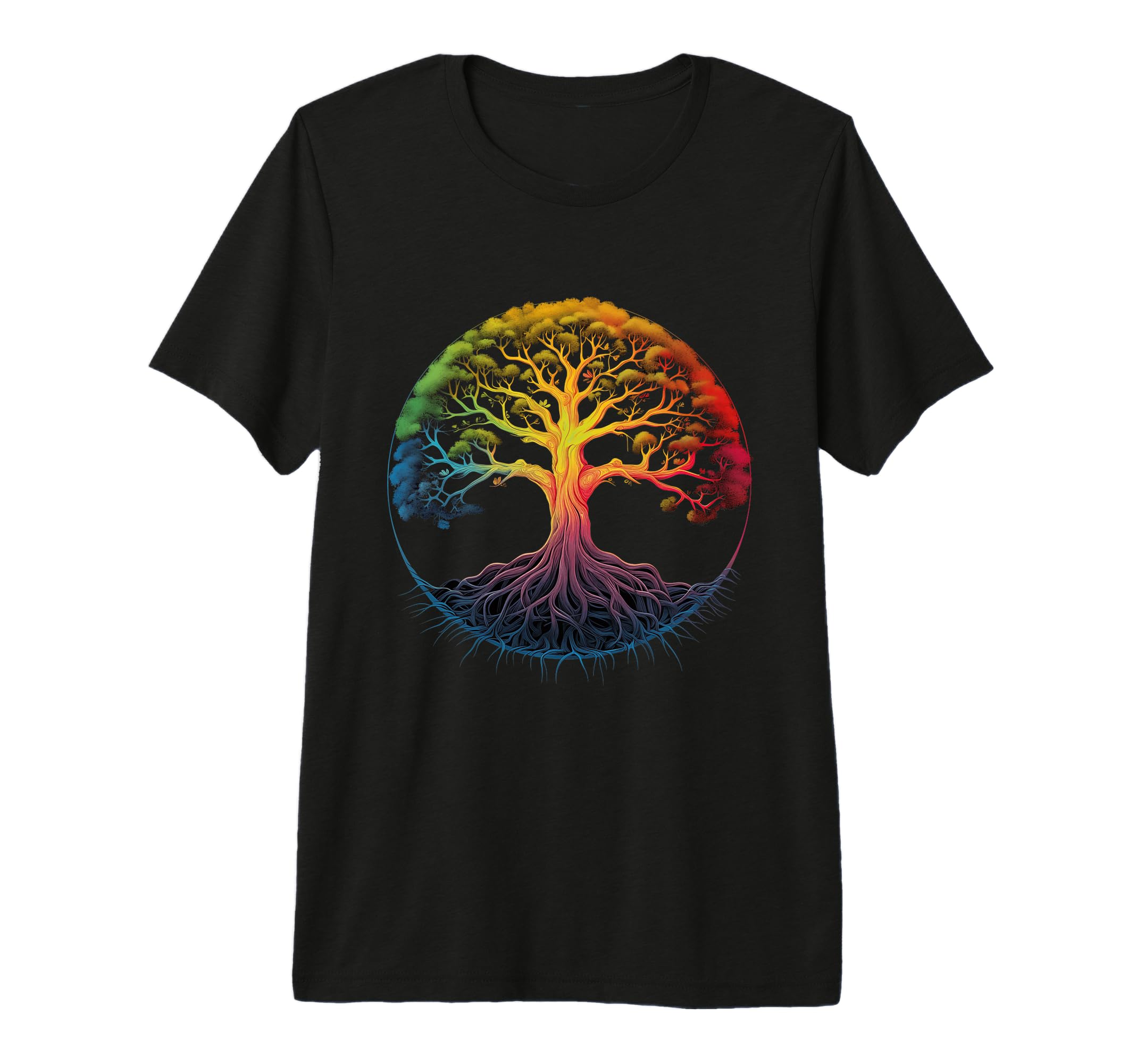 Tree Bodh Gaya Buddha Enlightenment T-Shirt - Minimalist Print for Adults - T-Shirt, Sweatshirt, Hoodie
