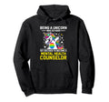 Funny Unicorn Mental Health Counselor Hoodie - Aesthetic Graphic for Adults - T-Shirt, Sweatshirt, Hoodie