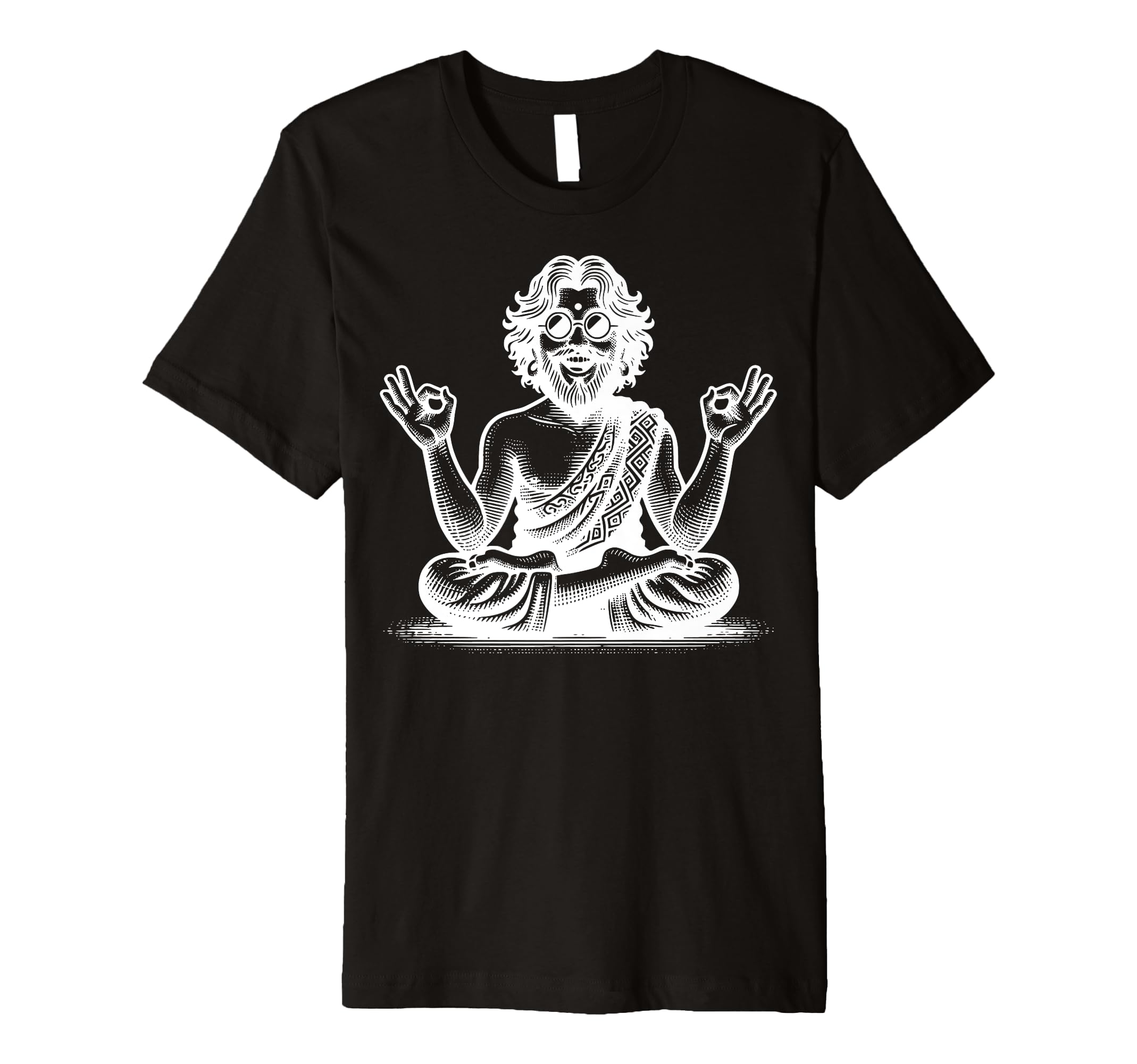 Stylish Yoga Figure Illustration T-Shirt - Streetwear Style for Adults - T-Shirt, Sweatshirt, Hoodie