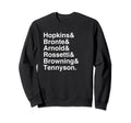 British Victorian Authors Sweatshirt - Fun Novelty Design for Adults - T-Shirt, Sweatshirt, Hoodie