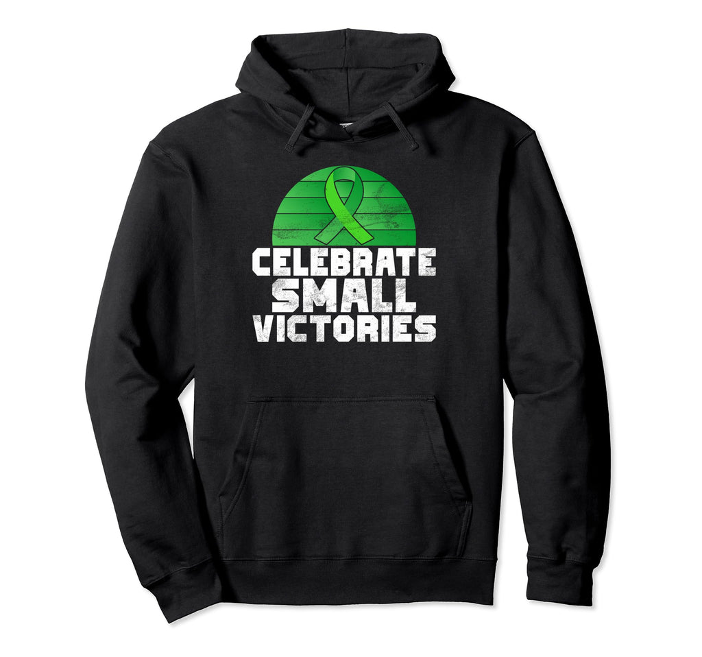 Celebrate Small Victories Mental Health Hoodie - Minimalist Print Men Women - T-Shirt, Sweatshirt, Hoodie