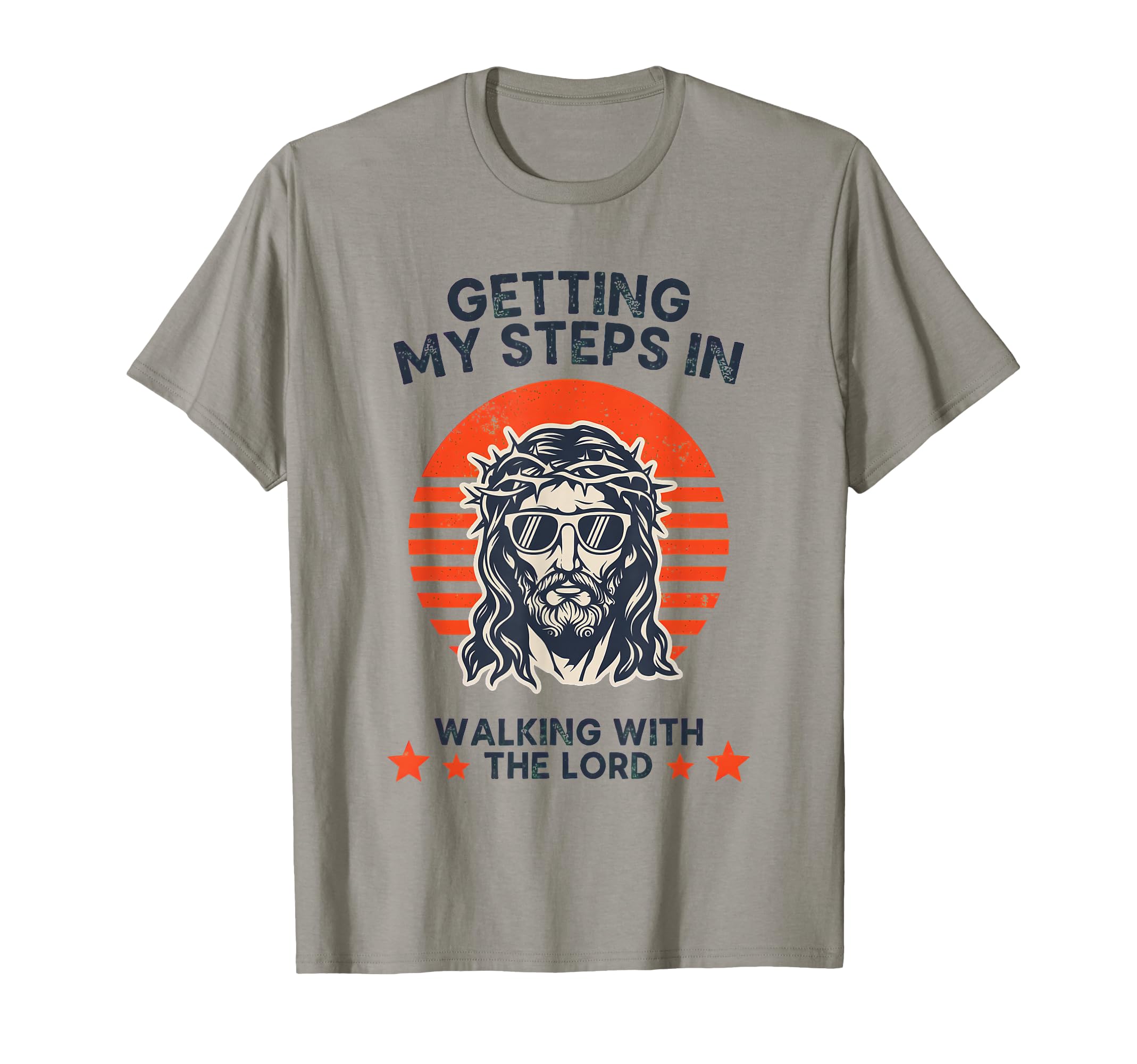 Getting My Steps Walking Lord Jesus T-Shirt - Unique Graphic Men Women - T-Shirt, Sweatshirt, Hoodie