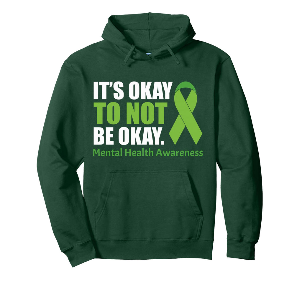 Its Okay To Not Be Okay Mental Health Hoodie - Graphic Print Unisex - T-Shirt, Sweatshirt, Hoodie