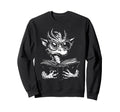 Nerdy Dragon Fantasy Bookworm Sweatshirt - Aesthetic Graphic for Adults - T-Shirt, Sweatshirt, Hoodie