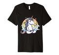 Meditation Unicorn Yoga Pose T-Shirt - Fun Novelty Design for Adults - T-Shirt, Sweatshirt, Hoodie