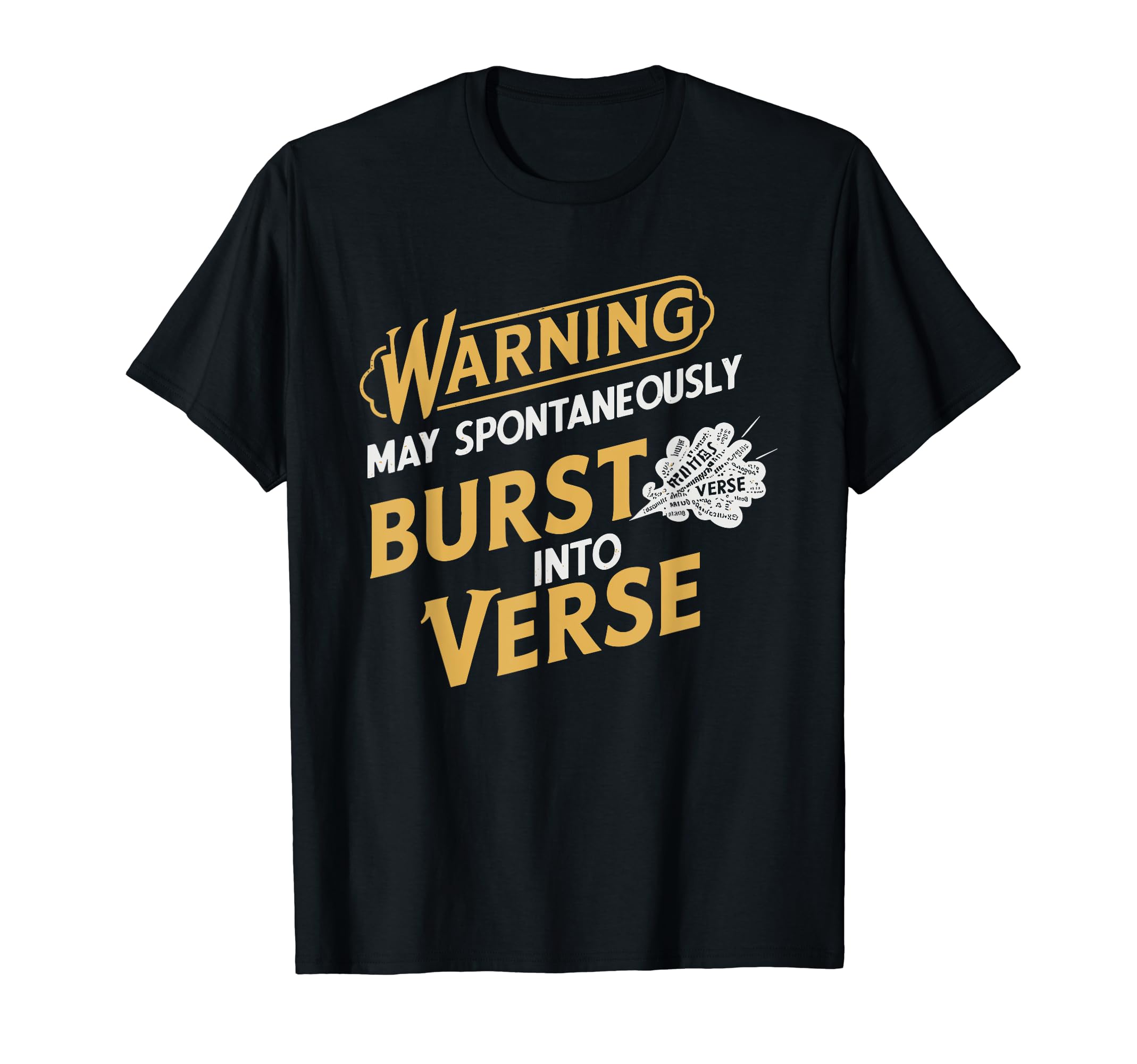 Poetry Slam Writer Poet Literature Slam T-Shirt - Novelty Apparel Unisex - T-Shirt, Sweatshirt, Hoodie