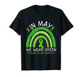 May We Wear Green Mental Health T-Shirt - Casual Everyday Wear for Adults - T-Shirt, Sweatshirt, Hoodie