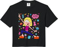 Lizzie McGuire Cartoon Lizzie Daily Life Icon Collage Comfort Colors Crop Top Unisex T-shirt, Sweatshirt, Hoodie, Long Sleeve Tee - T-Shirt, Sweatshirt, Hoodie