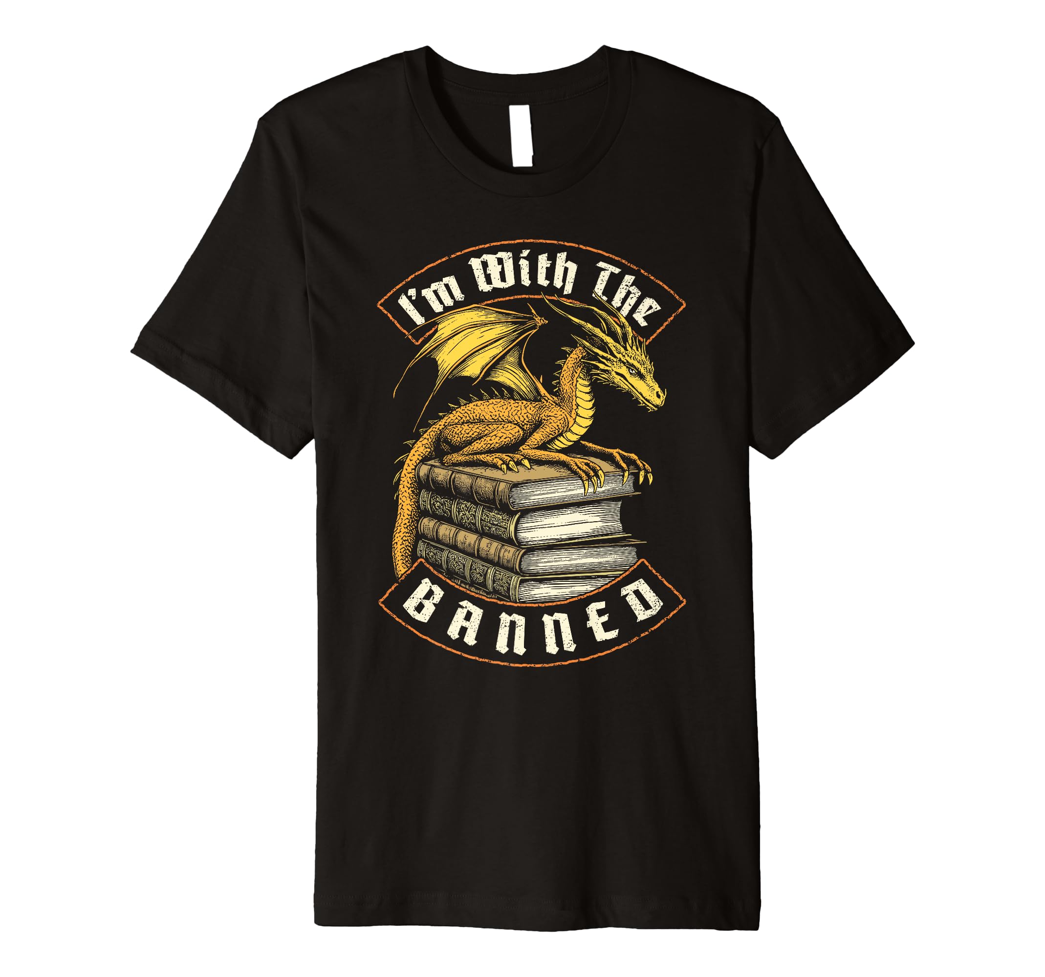 Im Banned Books Funny Book Dragon T-Shirt - Aesthetic Graphic Men Women - T-Shirt, Sweatshirt, Hoodie