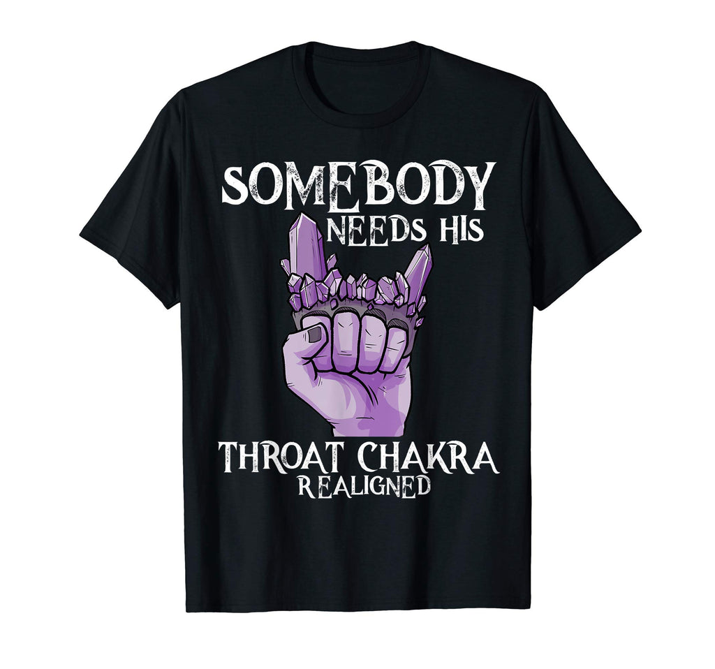 Crystal Brass Knuckles Chakra T-Shirt - Casual Everyday Wear Men Women - T-Shirt, Sweatshirt, Hoodie