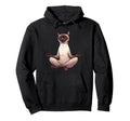 Meditation Siamese Yoga Pose Relaxing Hoodie - Streetwear Style Unisex - T-Shirt, Sweatshirt, Hoodie
