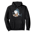 Meditation Tuna Yoga Pose Relaxing Hoodie - Aesthetic Graphic Men Women - T-Shirt, Sweatshirt, Hoodie