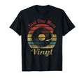 Just One More Vinyl Record Music T-Shirt - Minimalist Print Men Women - T-Shirt, Sweatshirt, Hoodie