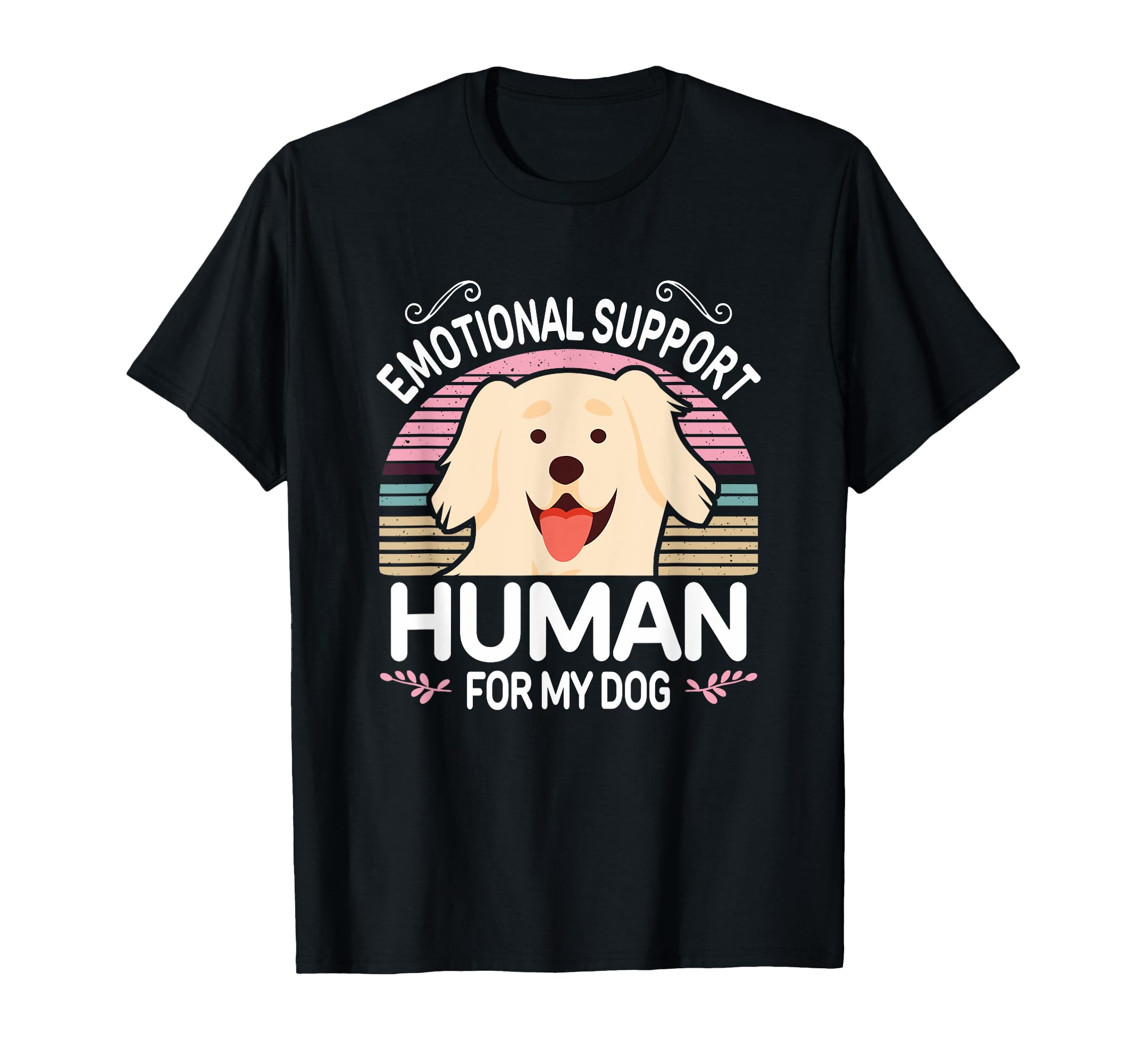 Golden Retriever Dog Emotional T-Shirt - Custom Art Print Men Women - T-Shirt, Sweatshirt, Hoodie