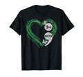 You Matter Green Heart Semicolon Mental T-Shirt - Unique Graphic Unisex - T-Shirt, Sweatshirt, Hoodie