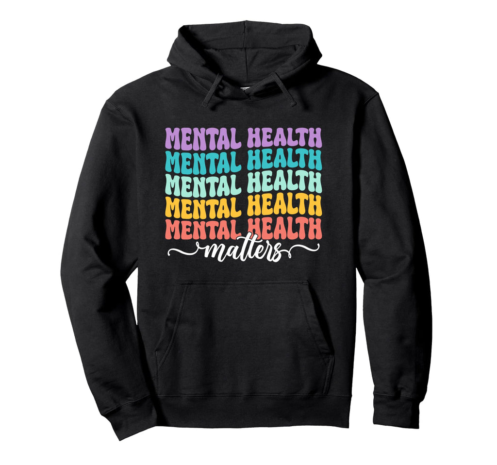 Mental Health Awareness Ribbon Sweatshirt - Unique Graphic for Adults - T-Shirt, Sweatshirt, Hoodie