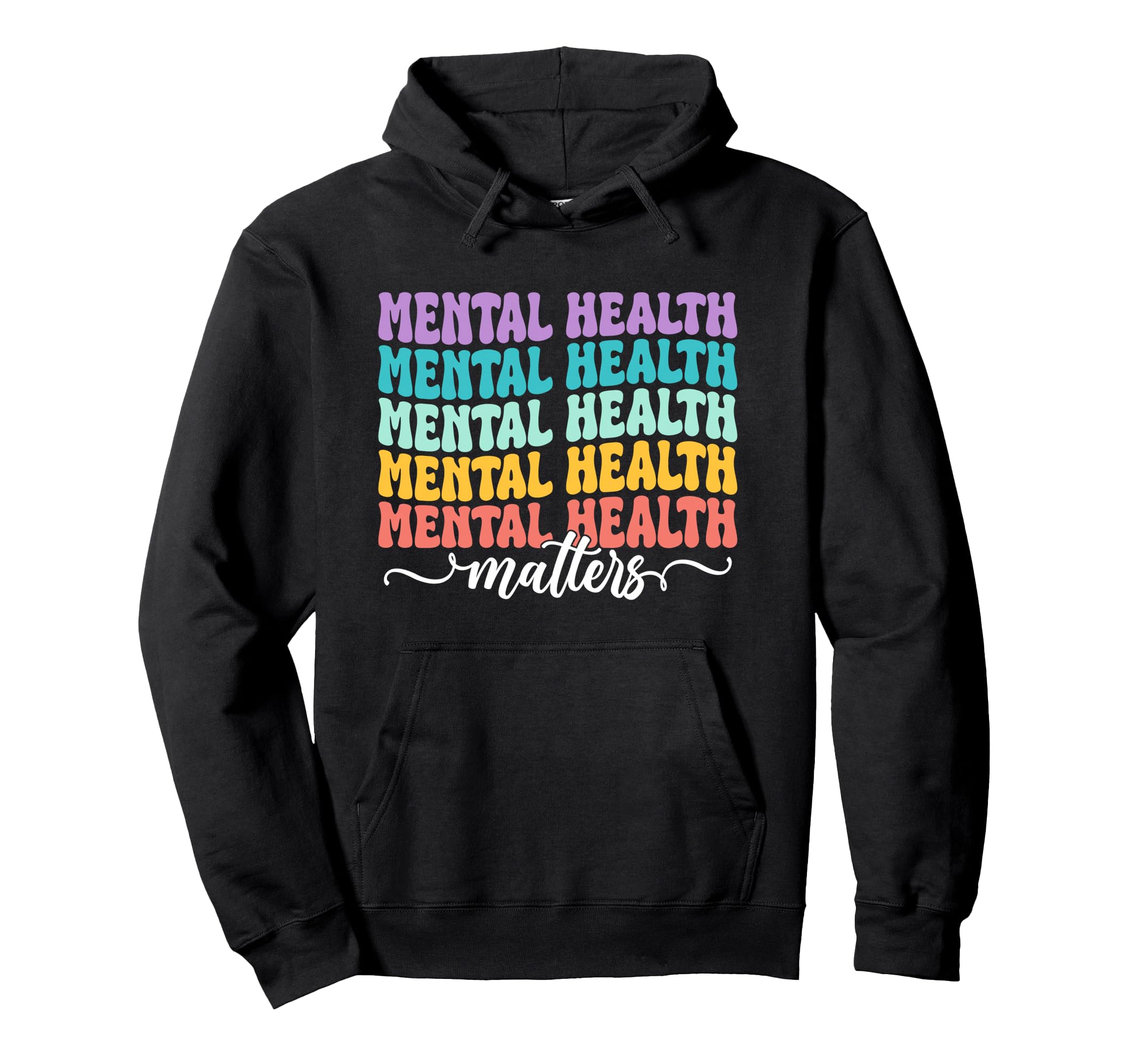 Mental Health Awareness Ribbon Sweatshirt - Unique Graphic for Adults - T-Shirt, Sweatshirt, Hoodie