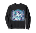 Unicorn Librarian Enchanted Library Sweatshirt - Unique Graphic Men Women - T-Shirt, Sweatshirt, Hoodie