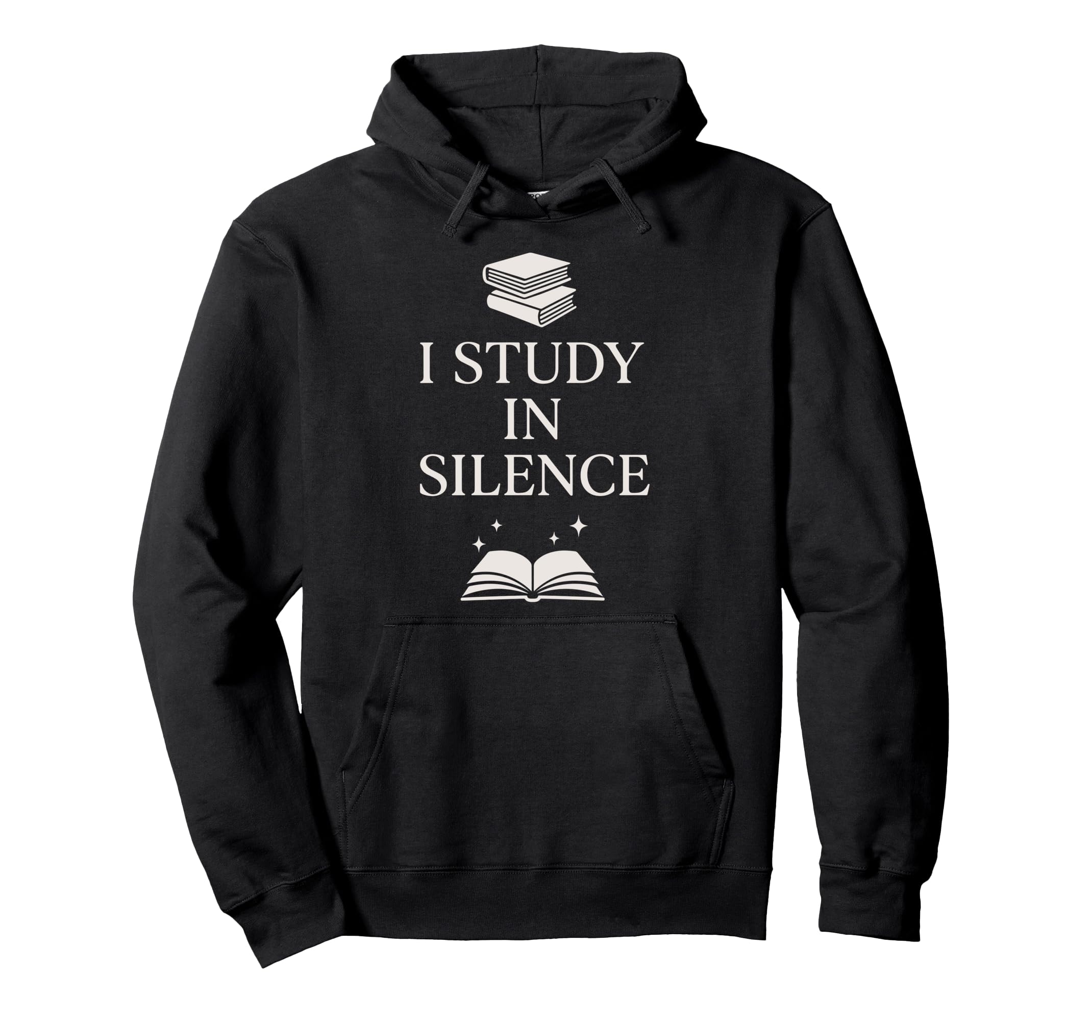 Library Nerd Book Lover Introvert Quiet Hoodie - Trendy Graphic Unisex - T-Shirt, Sweatshirt, Hoodie