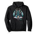 Dragon Reading Book Dragon Enthusiast Hoodie - Casual Everyday Wear Unisex - T-Shirt, Sweatshirt, Hoodie