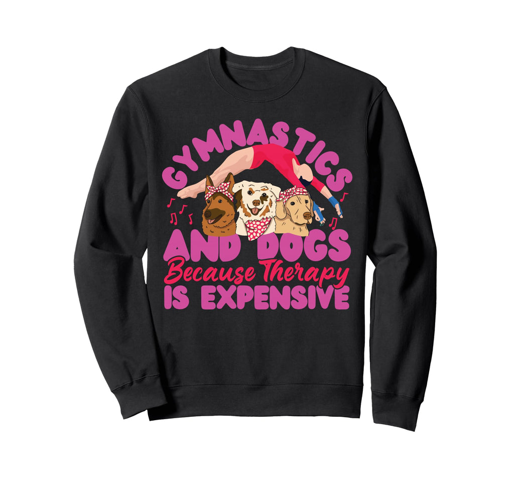 Gymnastics Dog Gymnastics And Dogs Sweatshirt - Unique Graphic for Adults - T-Shirt, Sweatshirt, Hoodie