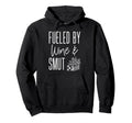 Smut And Wine Lover Smutty Book Dark Hoodie - Aesthetic Graphic Unisex - T-Shirt, Sweatshirt, Hoodie