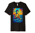 Buddha Sunset Art Spiritual Ocean T-Shirt - Streetwear Style Men Women - T-Shirt, Sweatshirt, Hoodie