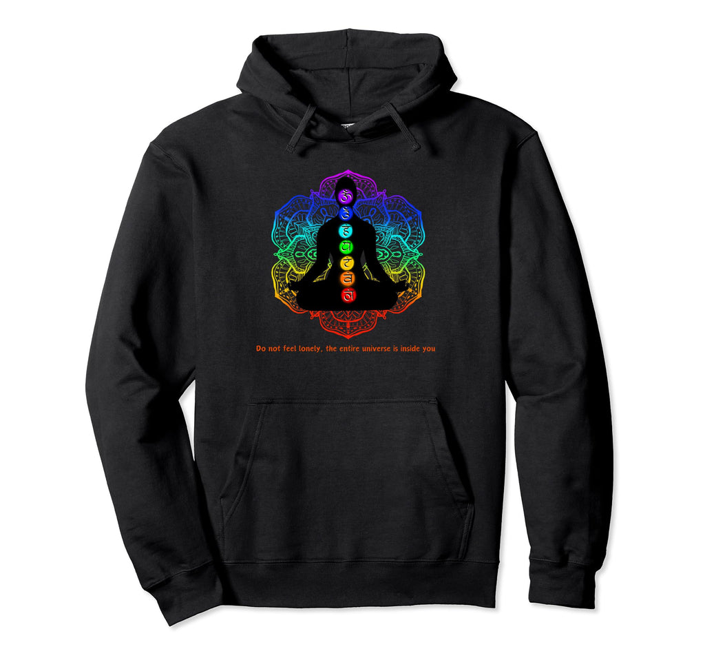 Chakra Balance Yoga Self Care Hoodie - Trendy Graphic for Adults - T-Shirt, Sweatshirt, Hoodie