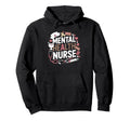 Nursing Stethoscope Nurses Mental Health Hoodie - Streetwear Style Unisex - T-Shirt, Sweatshirt, Hoodie