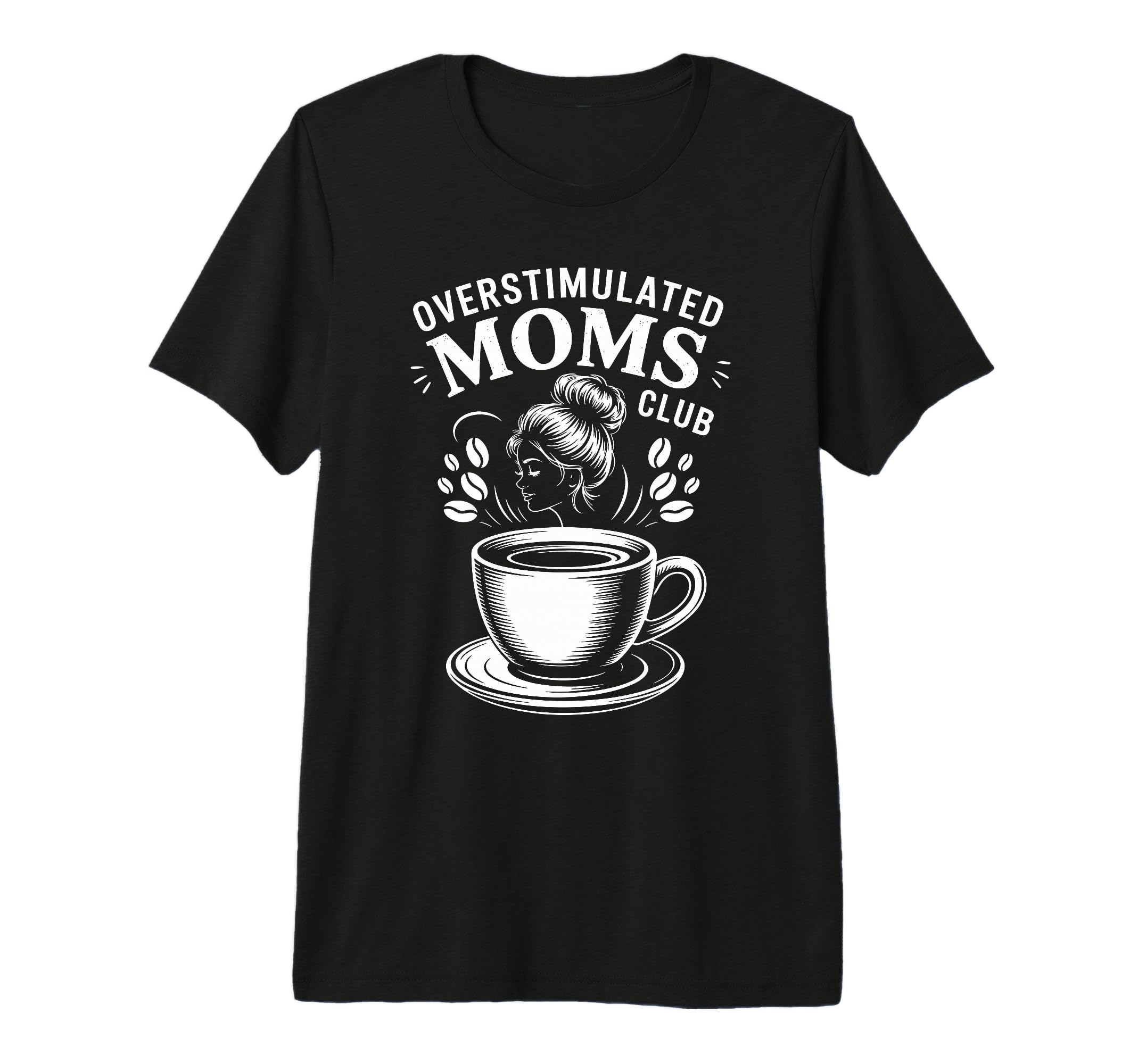 Overstimulated Moms Club Mothers Day T-Shirt - Aesthetic Graphic Unisex - T-Shirt, Sweatshirt, Hoodie