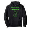 Bunny Brain Illness Animal Mental Health Hoodie - Graphic Print Unisex - T-Shirt, Sweatshirt, Hoodie