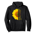 Christian Sunflower You Are Hoodie - Casual Everyday Wear Men Women - T-Shirt, Sweatshirt, Hoodie