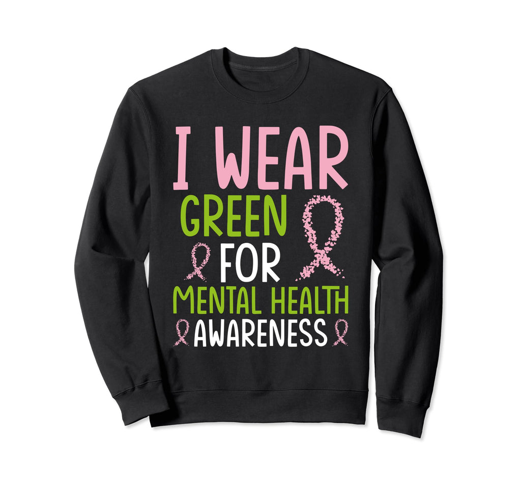 Mental Health Matters End Stigma Sweatshirt - Graphic Print for Adults - T-Shirt, Sweatshirt, Hoodie