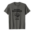 Professional Overthinker Work Funny T-Shirt - Aesthetic Graphic Unisex - T-Shirt, Sweatshirt, Hoodie