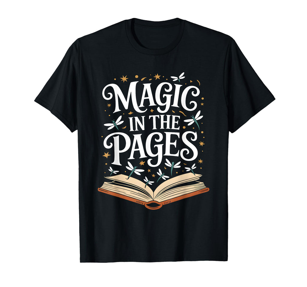 Book Lover Reading Reader Library T-Shirt - Custom Art Print Men Women - T-Shirt, Sweatshirt, Hoodie