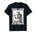 Book Lover Club Member Bookworm T-Shirt - Minimalist Print Men Women - T-Shirt, Sweatshirt, Hoodie