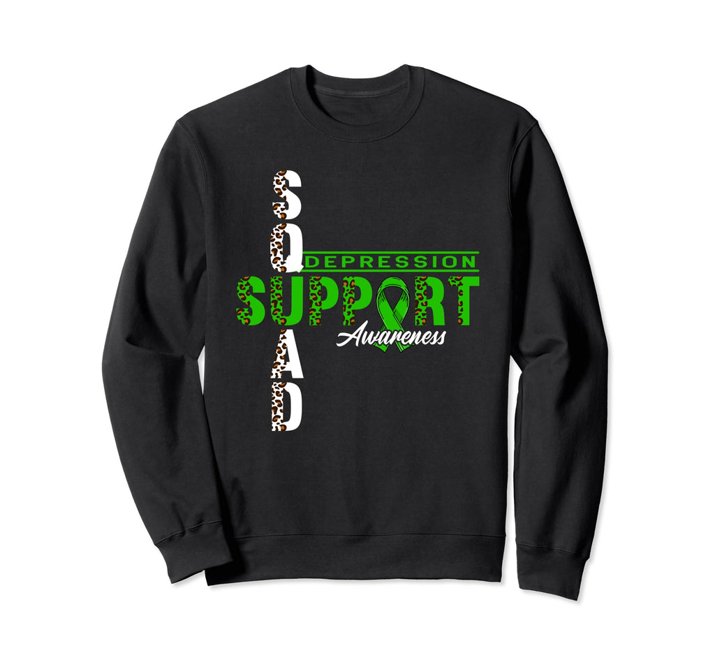 Support Awareness Squad I Mental Health Sweatshirt - Trendy Graphic Unisex - T-Shirt, Sweatshirt, Hoodie