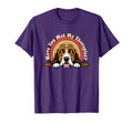 Emotional Support Therapy Dog Basset T-Shirt - Minimalist Print for Adults - T-Shirt, Sweatshirt, Hoodie