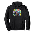 Mental Health Awareness Month End Stigma Hoodie - Graphic Print Men Women - T-Shirt, Sweatshirt, Hoodie