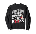 Abibliophobia Funny Llama Sweatshirt - Casual Everyday Wear Men Women - T-Shirt, Sweatshirt, Hoodie