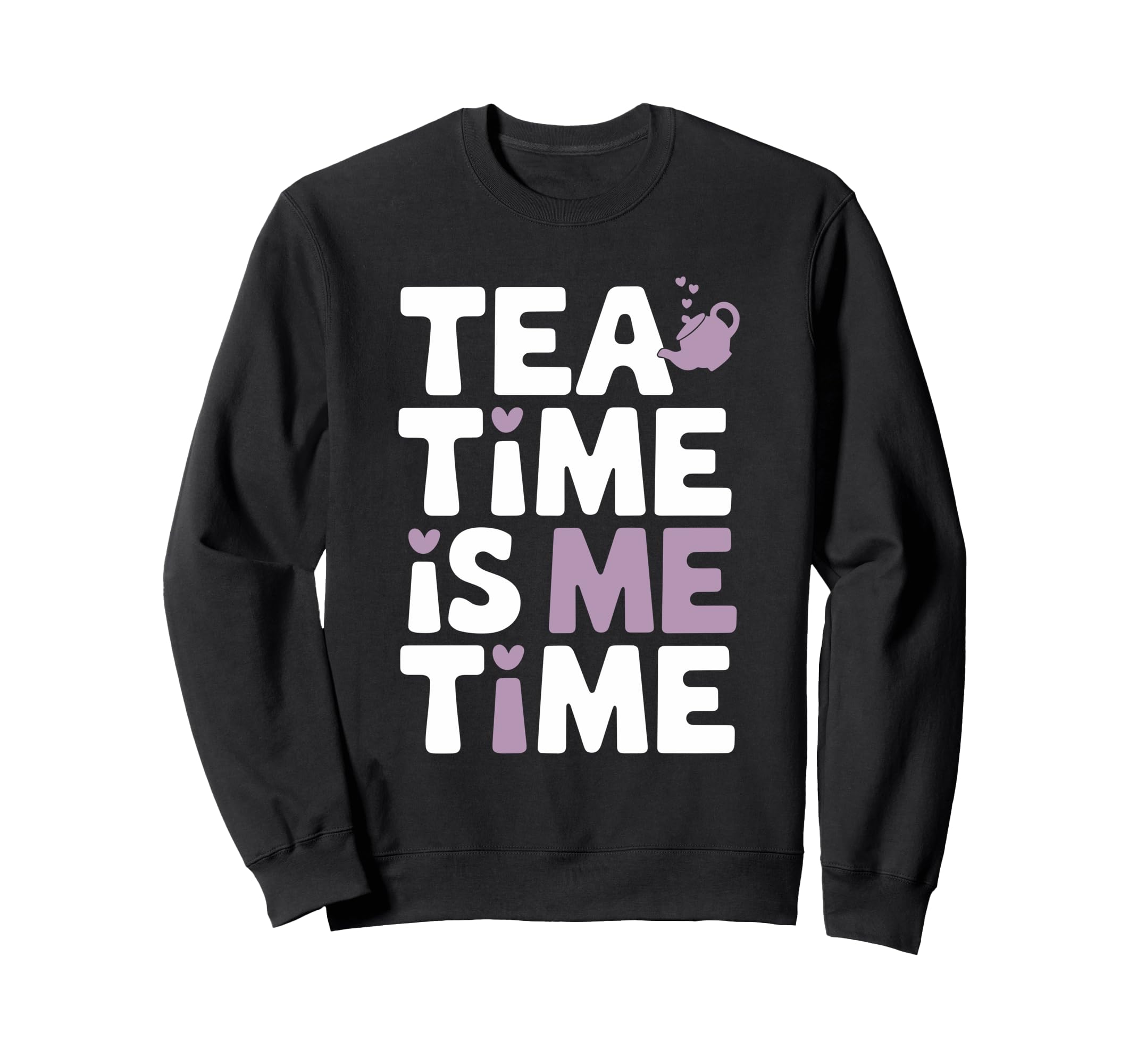 Calming Tea Relaxation And Self Care Sweatshirt - Unique Graphic Men Women - T-Shirt, Sweatshirt, Hoodie