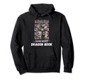Dragon Book Bookworm Fantasy Reading Hoodie - Trendy Graphic Men Women - T-Shirt, Sweatshirt, Hoodie