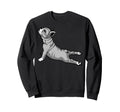 Funny French Bulldog Yoga Pose Sweatshirt - Streetwear Style for Adults - T-Shirt, Sweatshirt, Hoodie