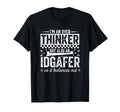 Im Overthinker But Also Idgaf Funny T-Shirt - Graphic Print Men Women - T-Shirt, Sweatshirt, Hoodie
