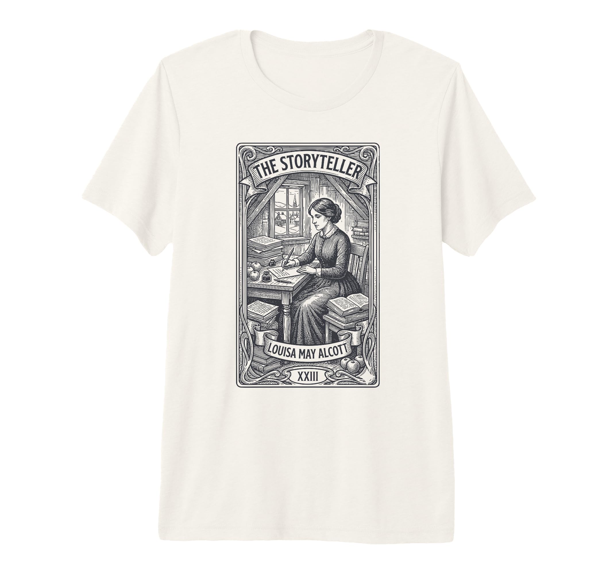 Little Book Jo March Sisters Alcott Bookish T-Shirt - Graphic Print Unisex - T-Shirt, Sweatshirt, Hoodie