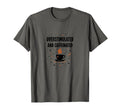 Overstimulated And Caffeinated Coffee T-Shirt - Novelty Apparel Men Women - T-Shirt, Sweatshirt, Hoodie