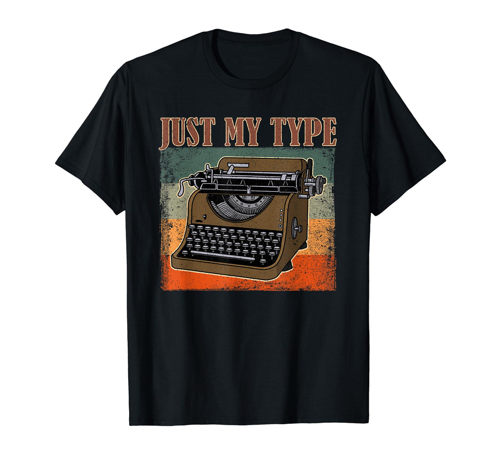 Typewriter Book Writing Literature T-Shirt - Custom Art Print Unisex - T-Shirt, Sweatshirt, Hoodie